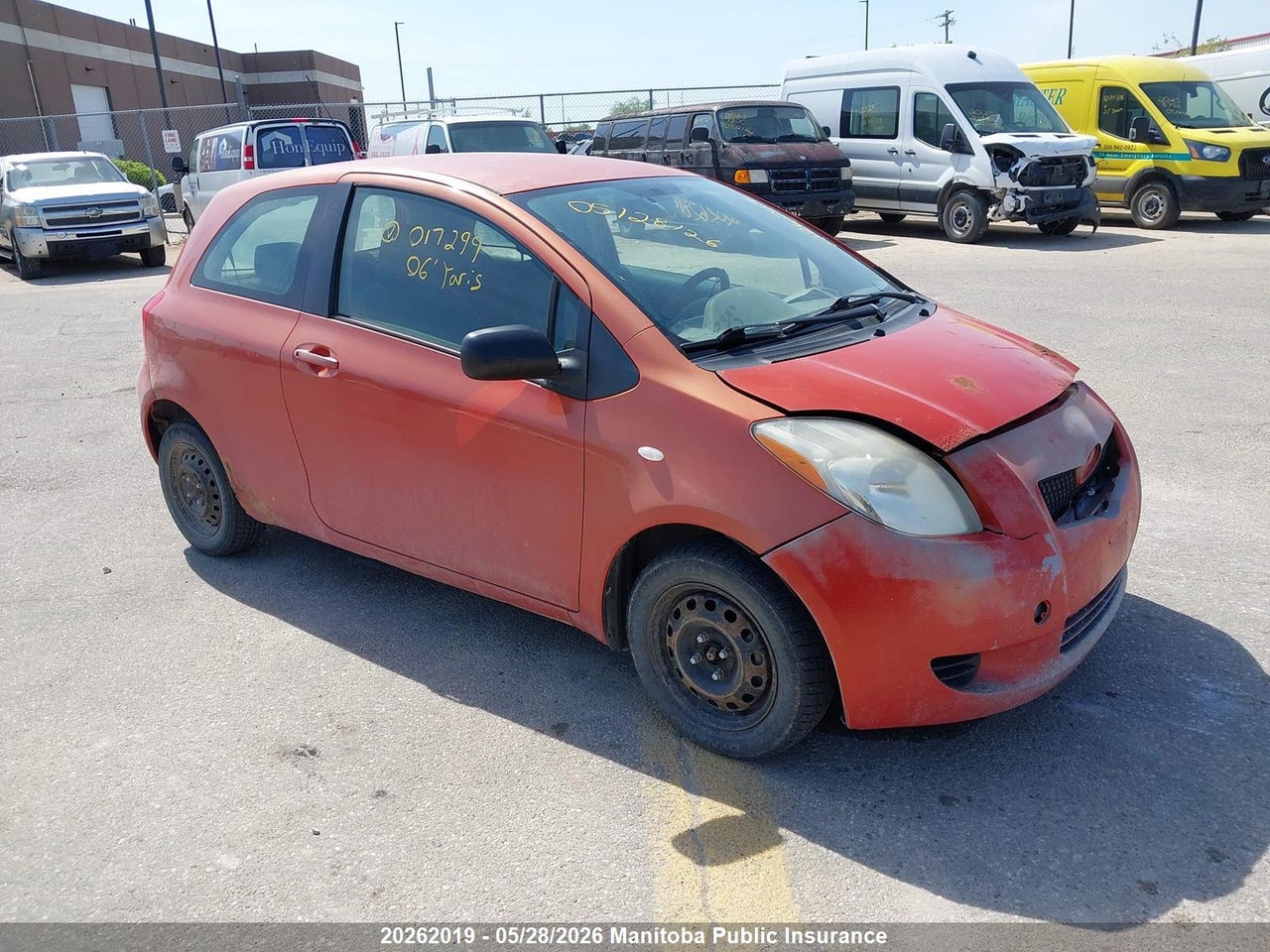 JTDJT923065017299 · 2006 TOYOTA YARIS CE