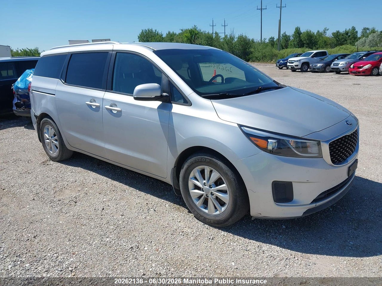 KNDMB5C15J6357055 · 2018 KIA SEDONA LX
