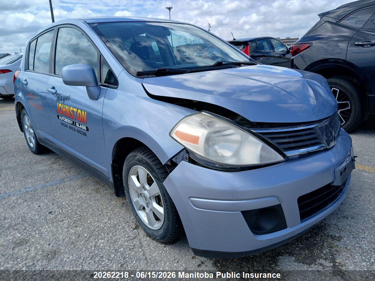 3N1BC13E59L421986 · 2009 NISSAN VERSA 1.8 SL