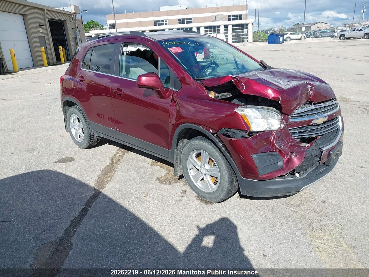 3GNCJPSB1GL261353 · 2016 CHEVROLET trax lt