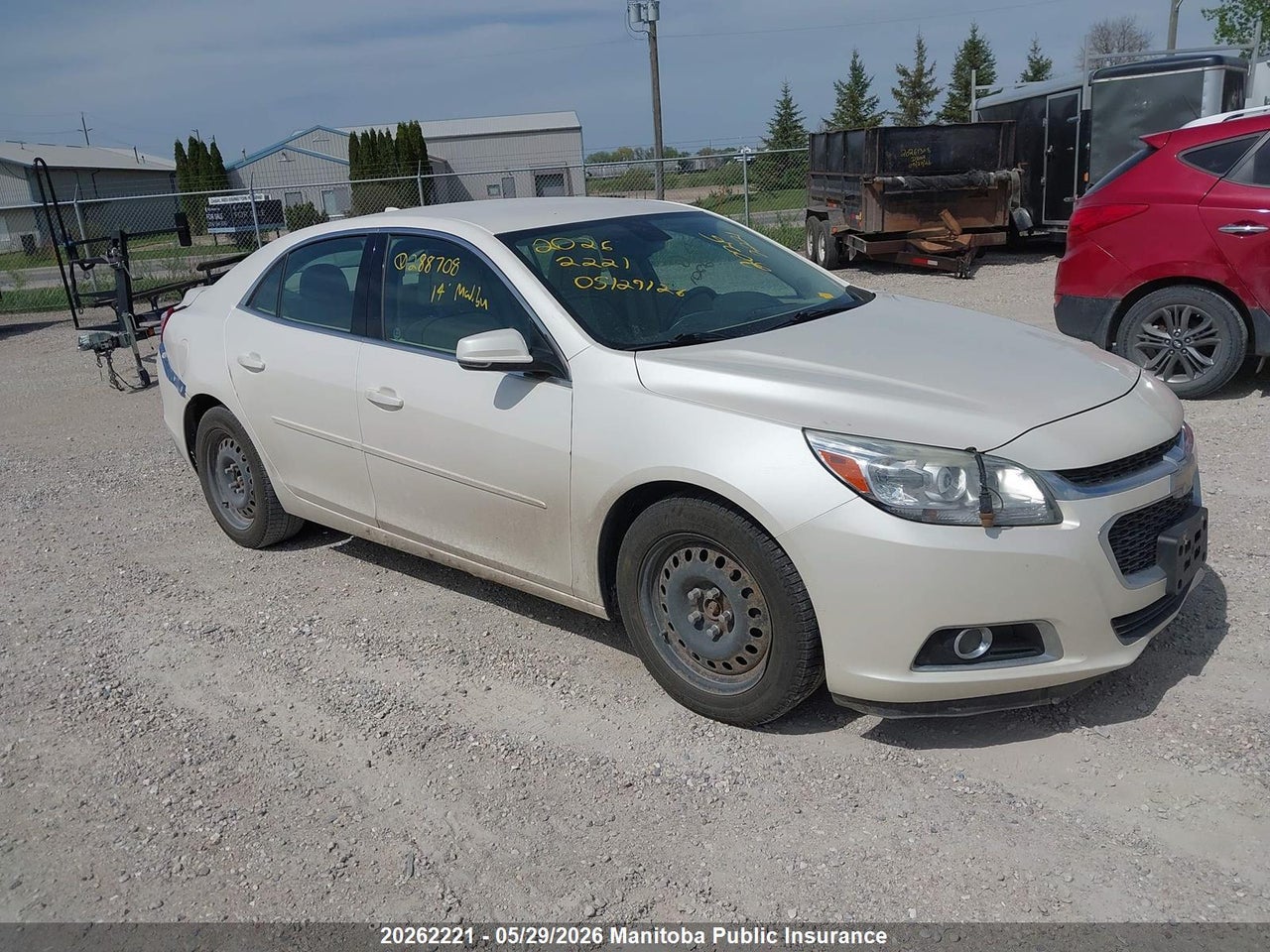 1G11E5SL2EF288708 · 2014 CHEVROLET MALIBU LT