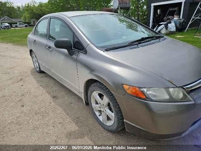 2HGFA154X8H007524 · 2008 HONDA CIVIC DX-G