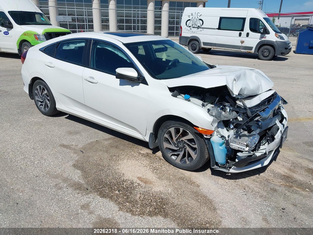 2HGFC2F73GH006142 · 2016 HONDA CIVIC EX