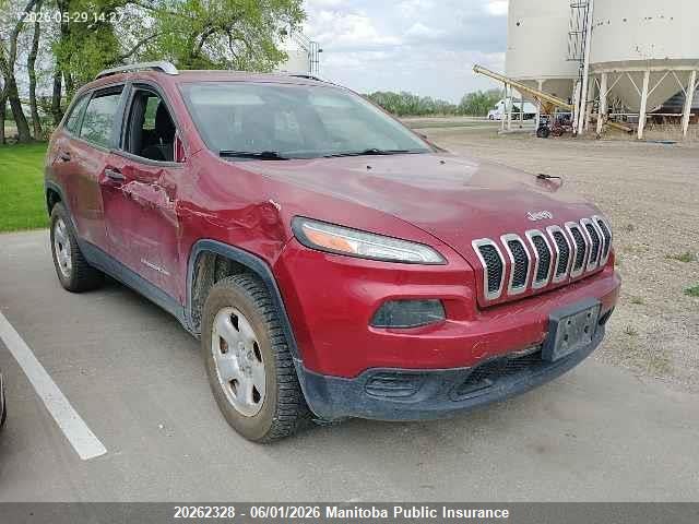 1C4PJMAS2EW322257 · 2014 JEEP CHEROKEE SPORT