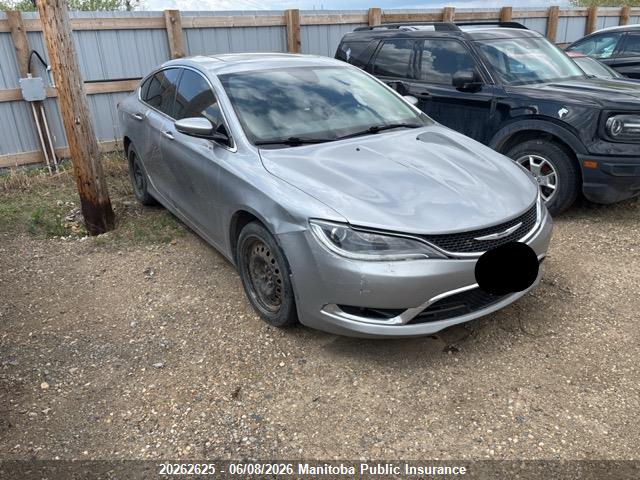 1C3CCCCG9FN598202 · 2015 CHRYSLER 200 C V6