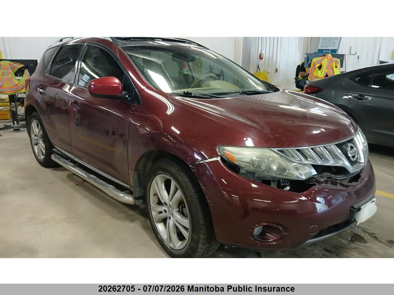 JN8AZ18W69W138827 · 2009 NISSAN MURANO LE