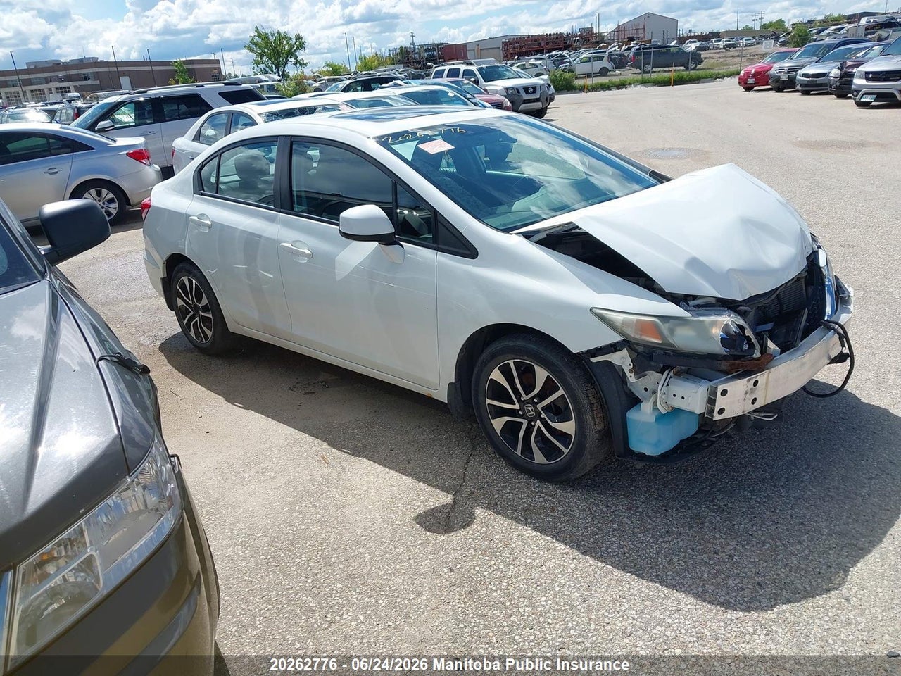 2HGFB2F53DH107646 · 2013 HONDA CIVIC EX