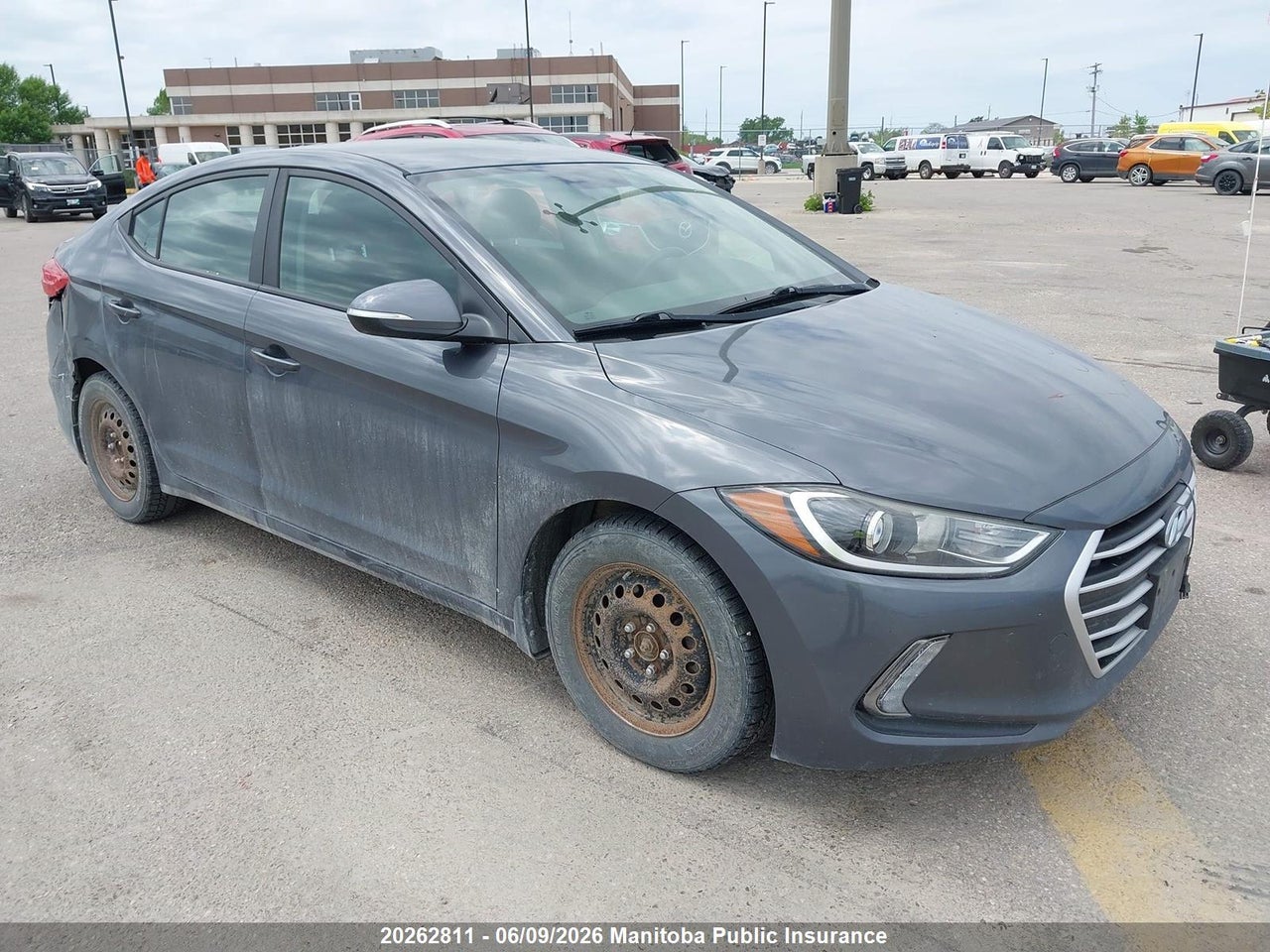 KMHD84LFXHU287915 · 2017 HYUNDAI ELANTRA GL