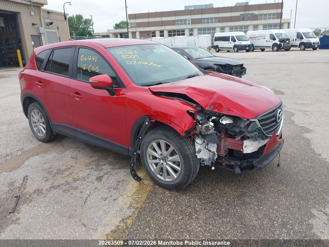 JM3KE4CY5G0612165 · 2016 MAZDA CX-5 GS