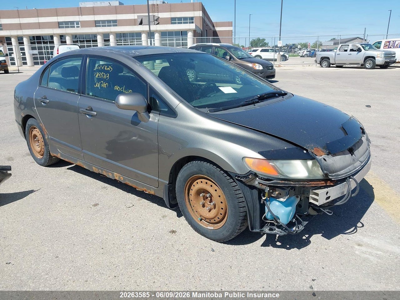 2HGFA16887H018697 · 2007 HONDA CIVIC EX