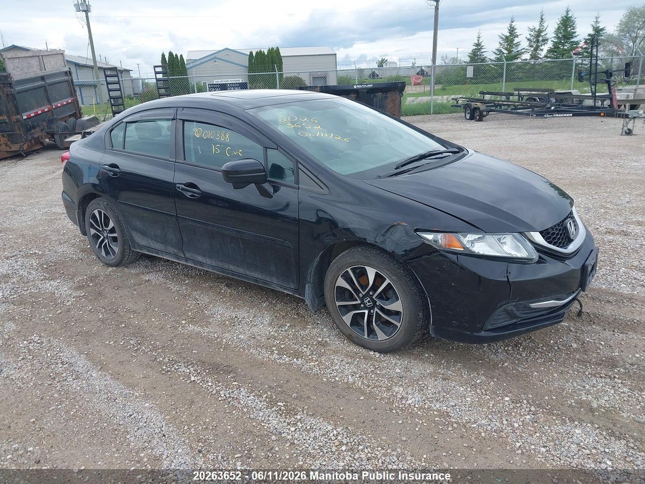 2HGFB2F50FH010388 · 2015 HONDA CIVIC EX