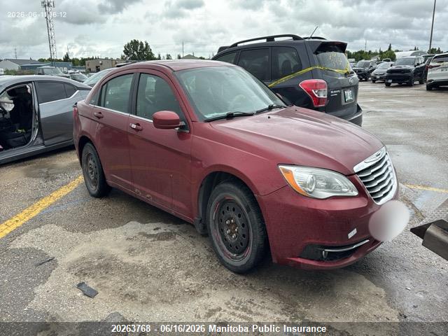 1C3CCBBB3EN100784 · 2014 CHRYSLER 200 TOURING
