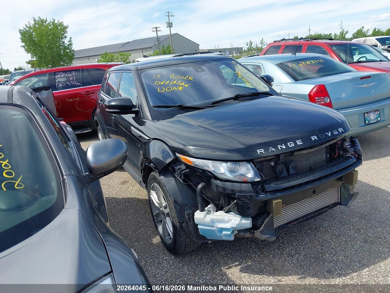 SALVP2BG6DH838962 · 2013 LAND ROVER RANGE ROVER EVOQUE