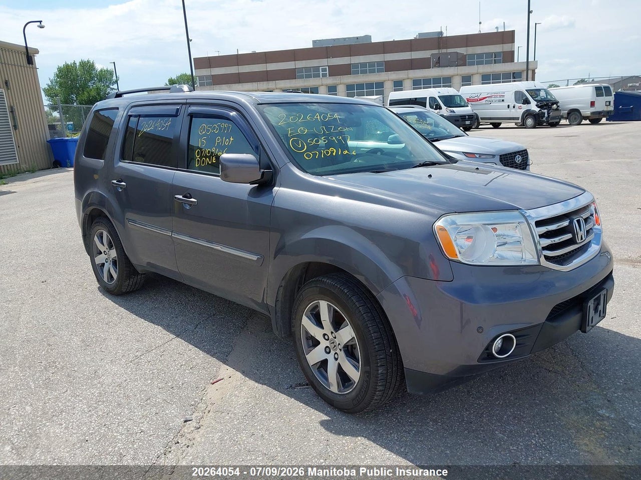 5FNYF4H96FB505997 · 2015 HONDA PILOT TOURING