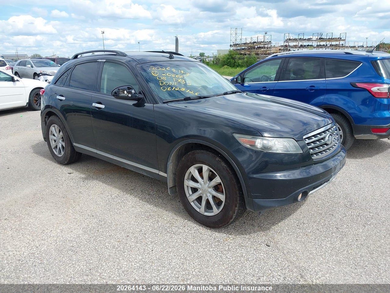 JNRAS08W58X208661 · 2008 INFINITI FX35