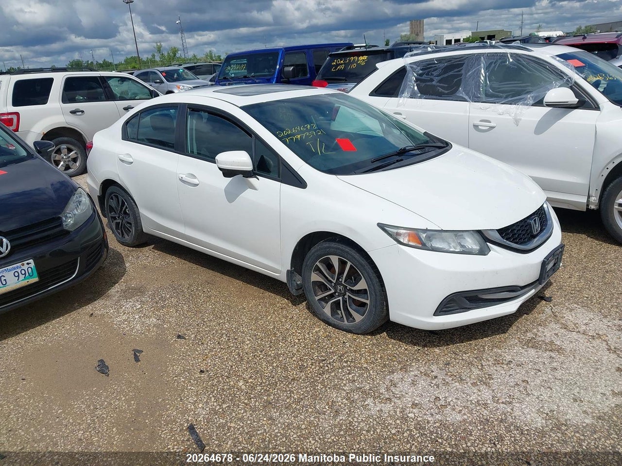 2HGFB2F59EH035496 · 2014 HONDA CIVIC EX