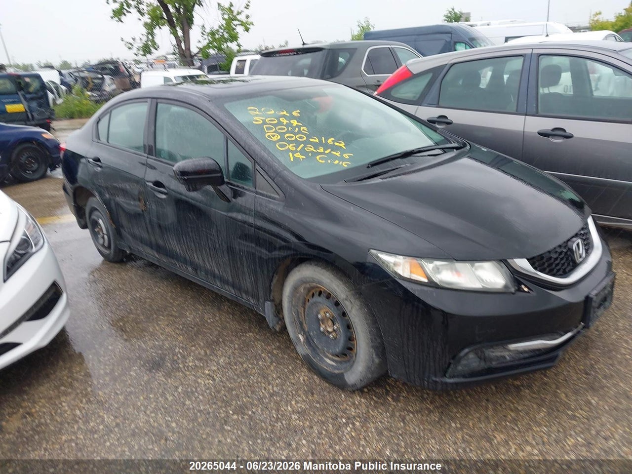2HGFB2F52EH002162 · 2014 HONDA CIVIC EX