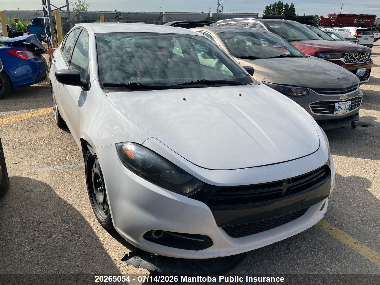 1C3CDFBB9ED802053 · 2014 DODGE DART SXT