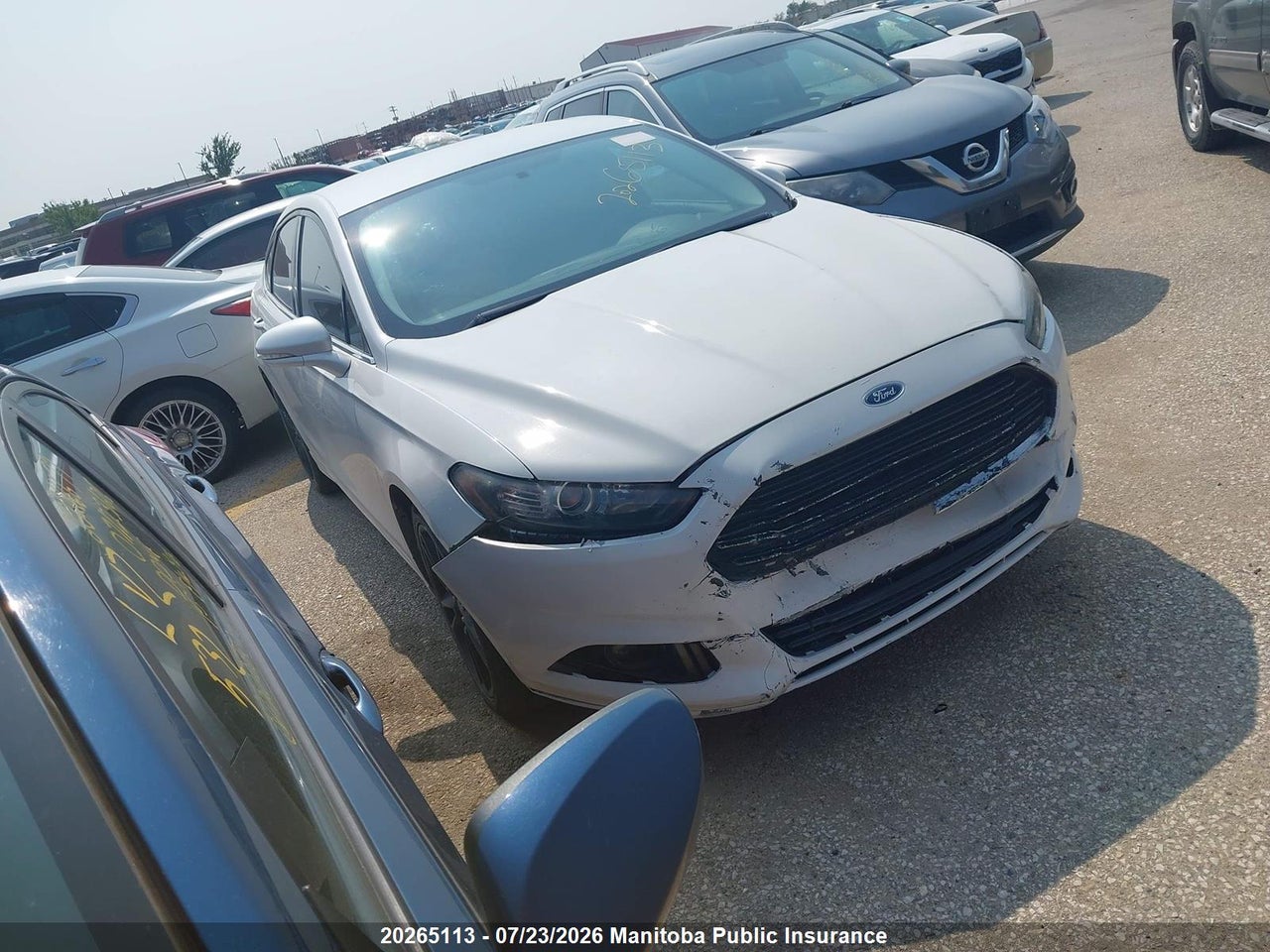 3FA6P0HR6ER287365 · 2014 FORD FUSION SE
