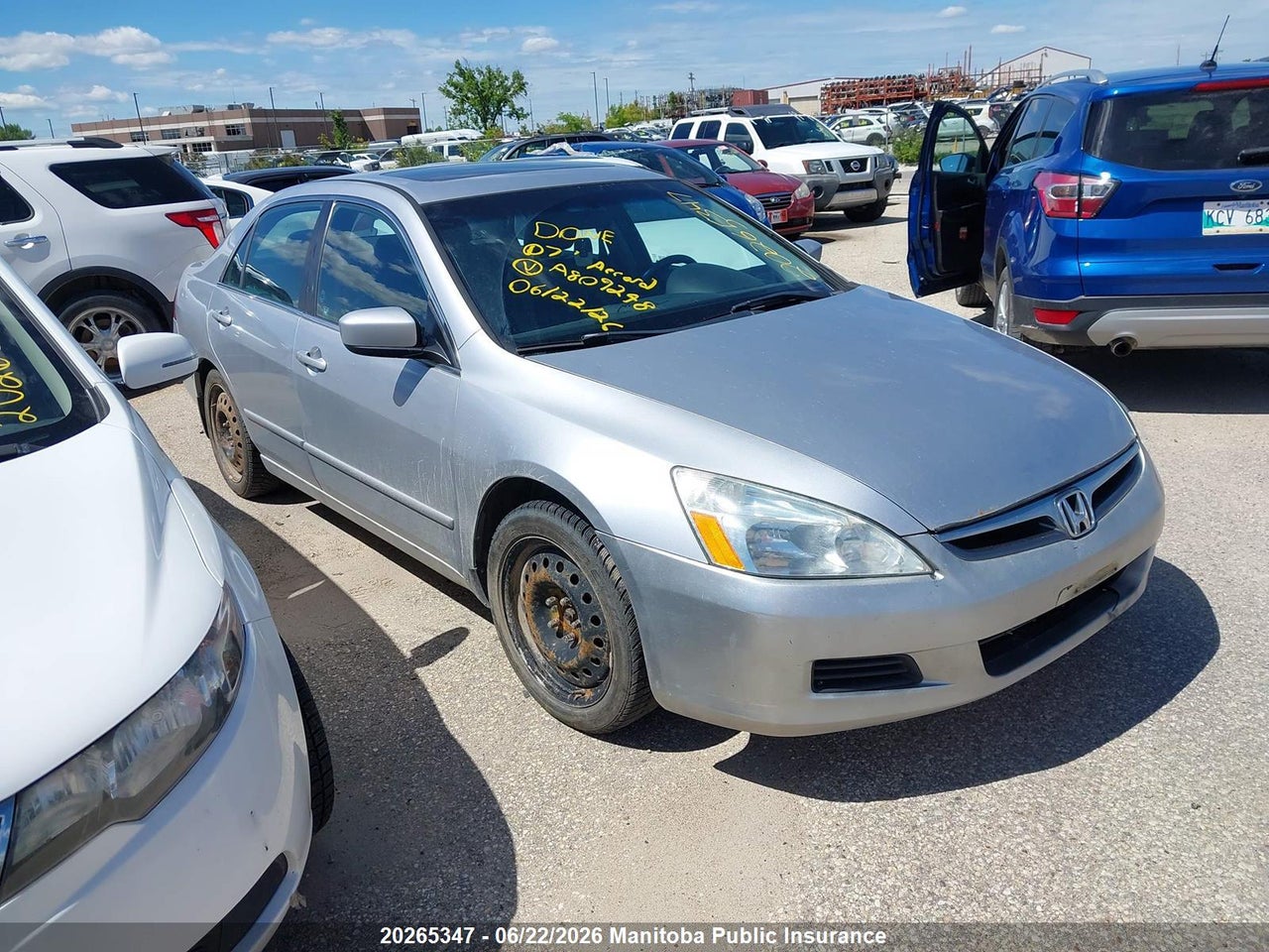 1HGCM56727A809248 · 2007 HONDA ACCORD EX