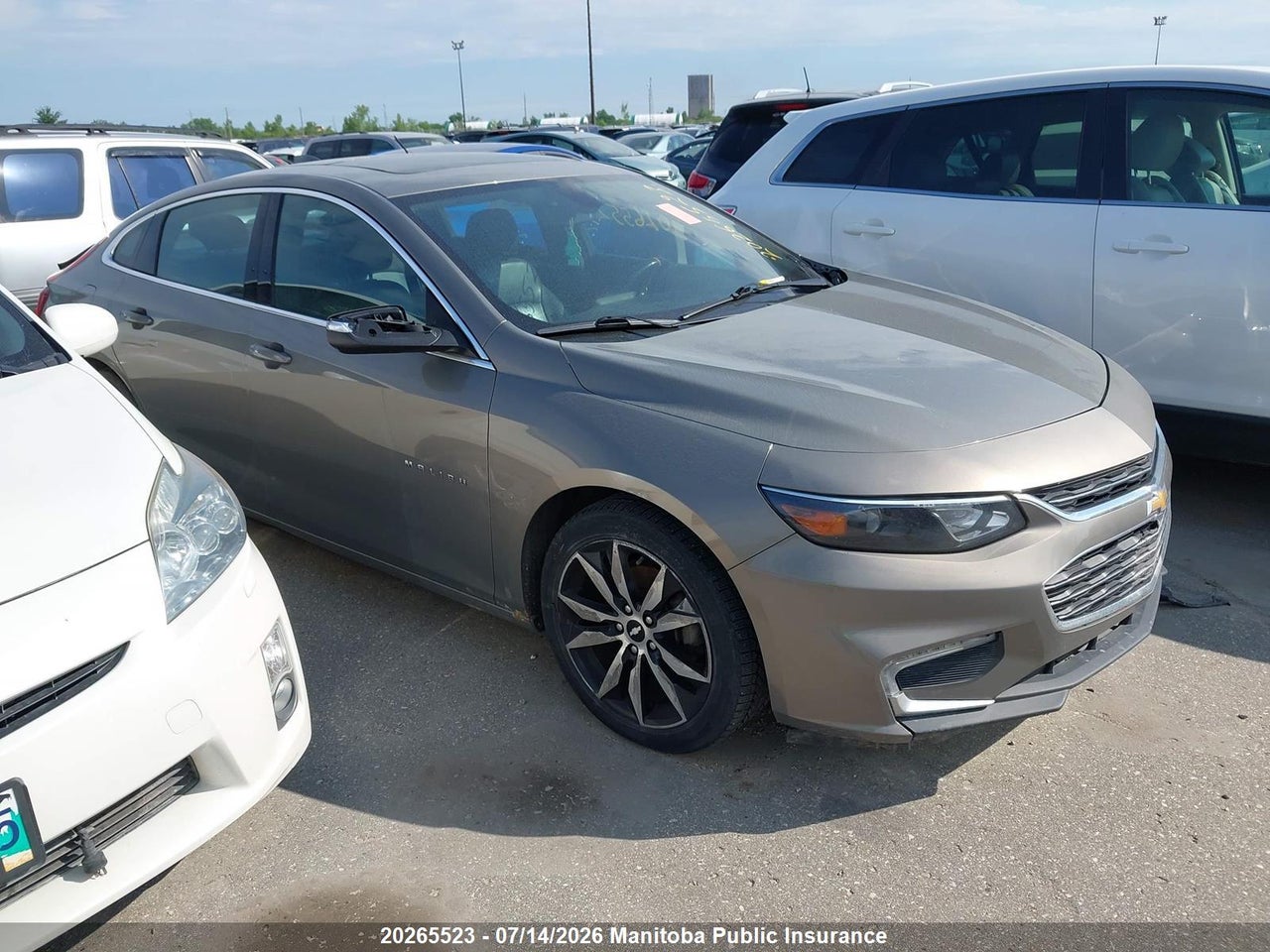 1G1ZE5ST5HF197486 · 2017 CHEVROLET MALIBU LT