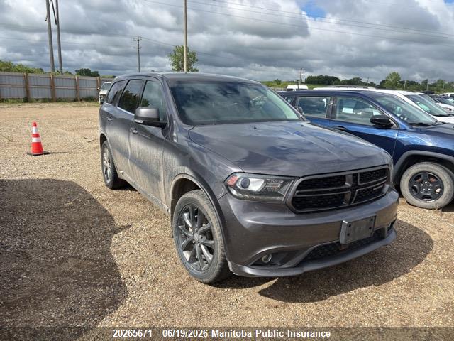 1C4RDJDG5JC306989 · 2018 DODGE DURANGO GT