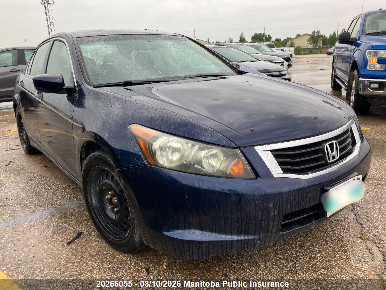 1HGCP268X8A000225 · 2008 HONDA ACCORD EX-L