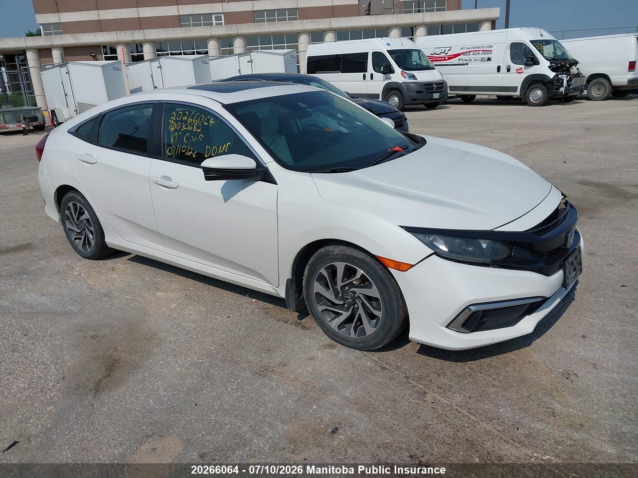 2HGFC2F70KH030682 · 2019 HONDA CIVIC EX