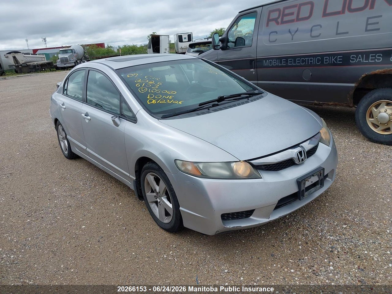 2HGFA16609H105060 · 2009 HONDA CIVIC SPORT