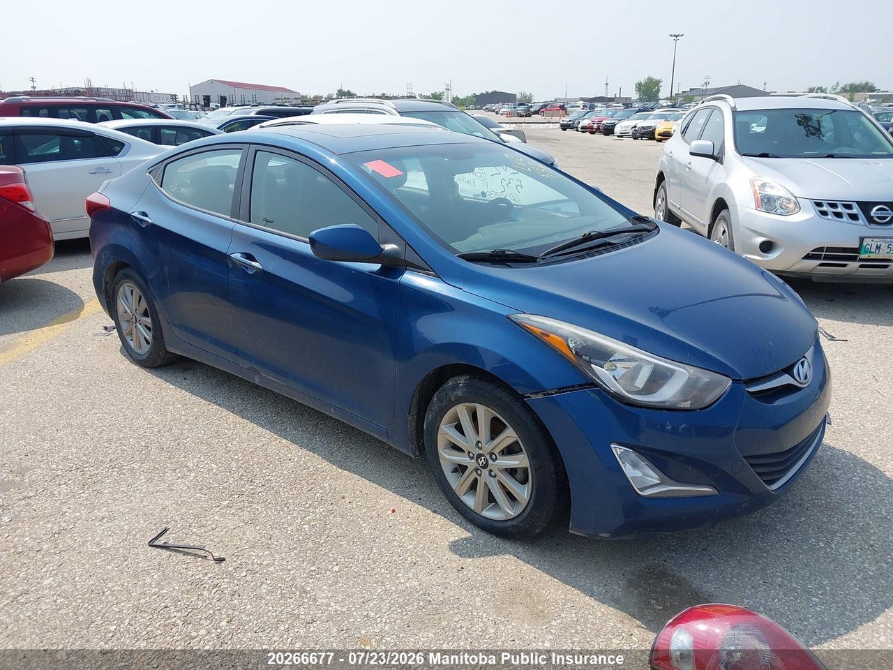 KMHDH4AE5FU307530 · 2015 HYUNDAI ELANTRA GL