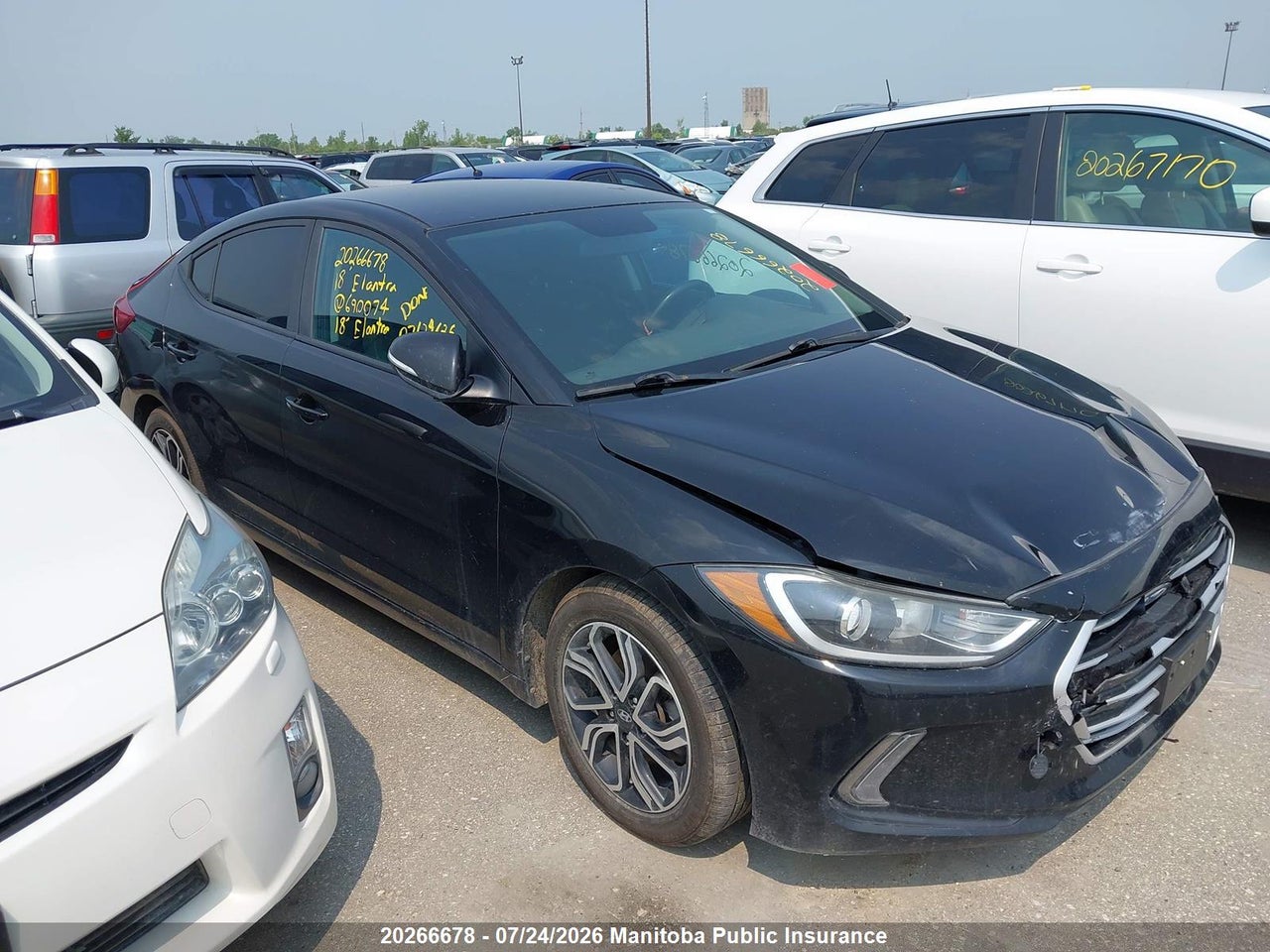 KMHD84LF3JU690074 · 2018 HYUNDAI ELANTRA GL