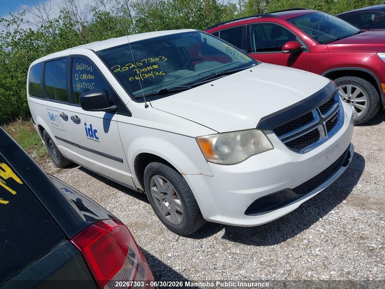 2C4RDGBGXCR254355 · 2012 DODGE GRAND CARAVAN SE