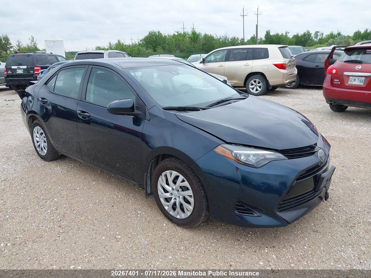 2T1BURHE3HC931952 · 2017 TOYOTA COROLLA LE