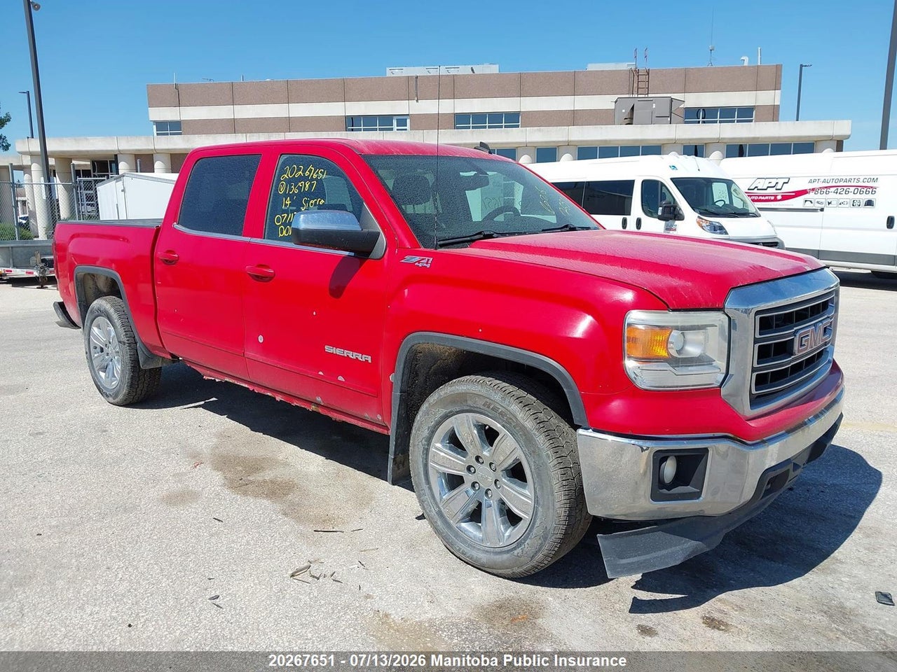 3GTU2UEC5EG136987 · 2014 GMC SIERRA 1500 CREW CAB