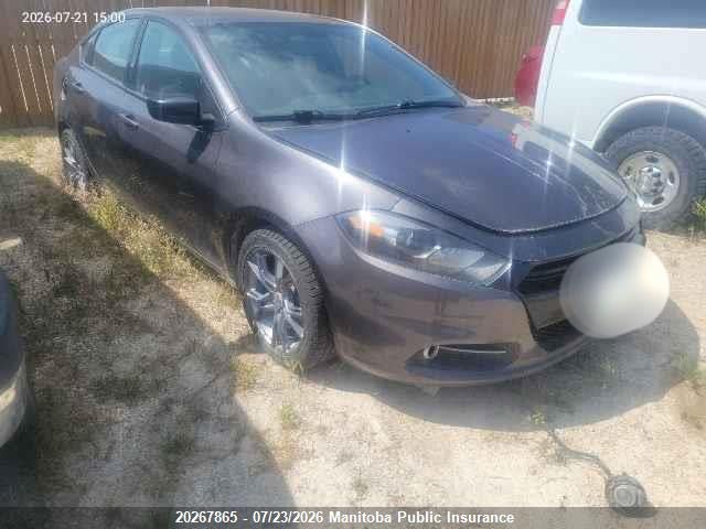 1C3CDFBB2ED826503 · 2014 DODGE DART SXT