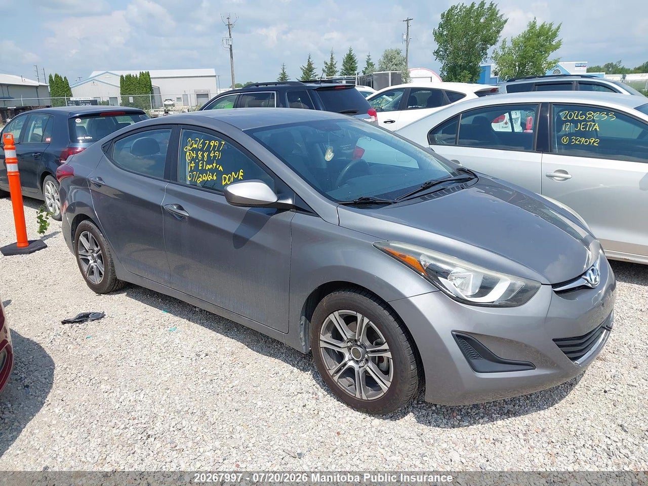 5NPDH4AE8EH488491 · 2014 HYUNDAI ELANTRA GL