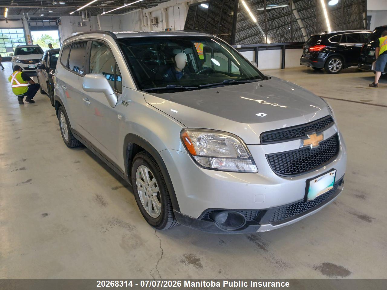 KL77P2EM4CK569148 · 2012 CHEVROLET ORLANDO LT