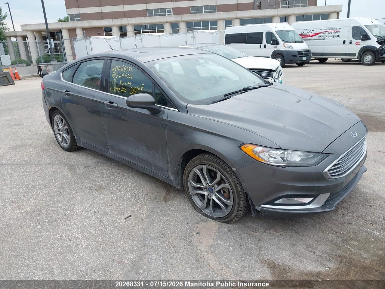 3FA6P0H79HR224926 · 2017 FORD FUSION SE