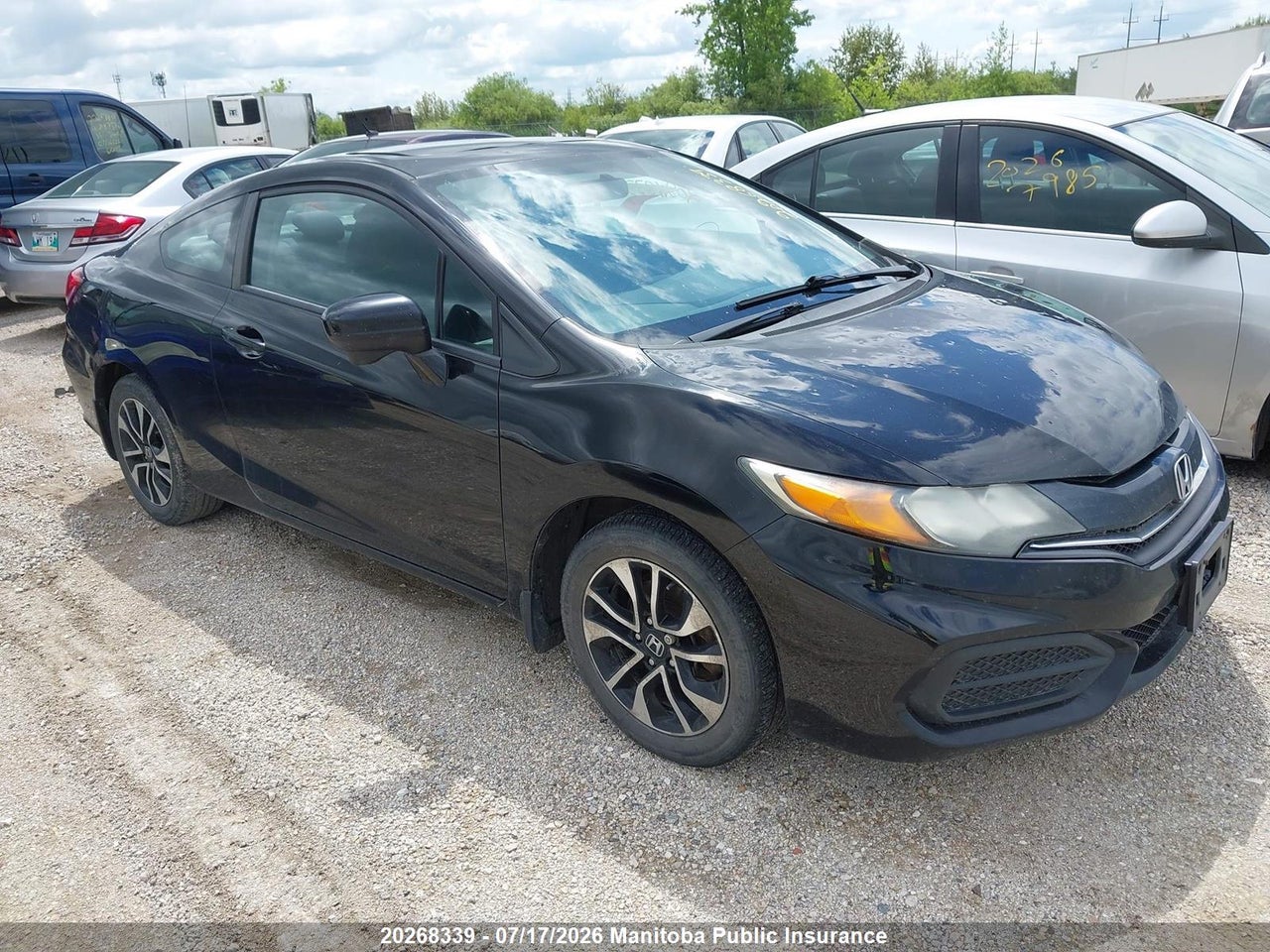 2HGFG3B52EH004443 · 2014 HONDA CIVIC EX
