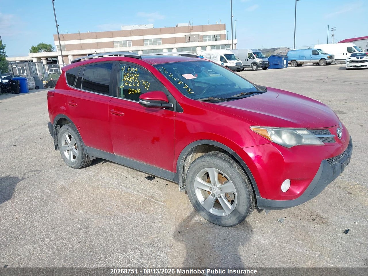 2T3RFREV2DW039916 · 2013 TOYOTA RAV4 XLE