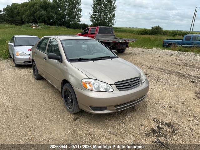 2T1BR32E54C798192 · 2004 TOYOTA COROLLA CE
