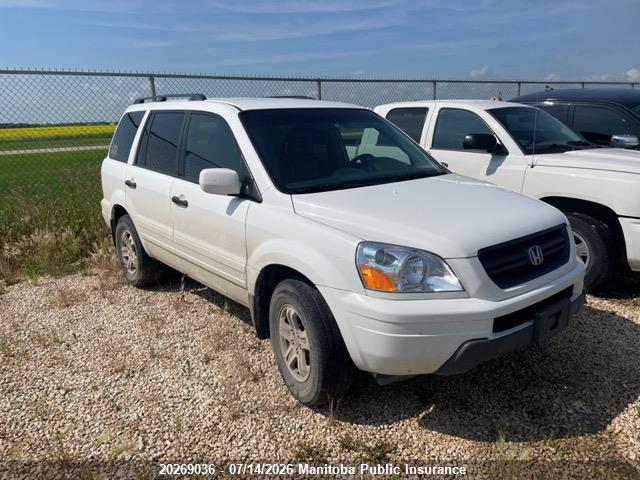 2HKYF186X3H559594 · 2003 HONDA PILOT EX-L