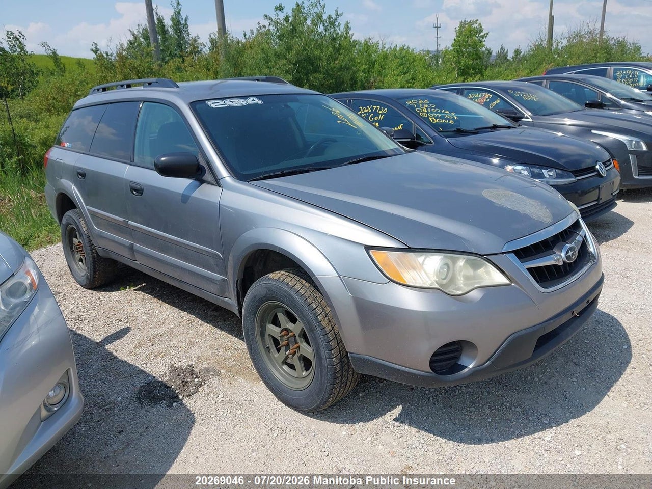 4S4BP60C487335293 · 2008 SUBARU OUTBACK 2.5I