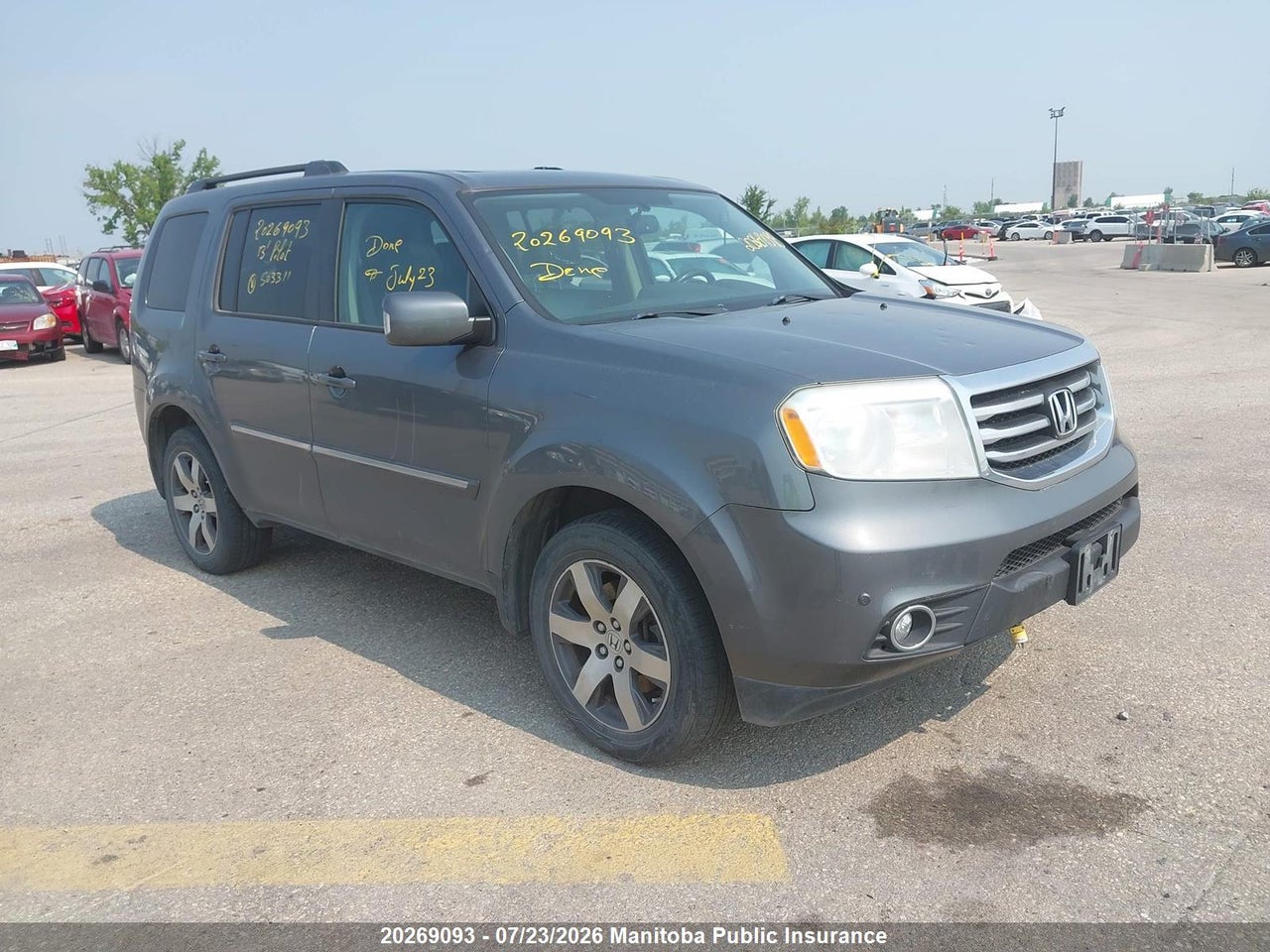 5FNYF4H96DB503311 · 2013 HONDA PILOT TOURING