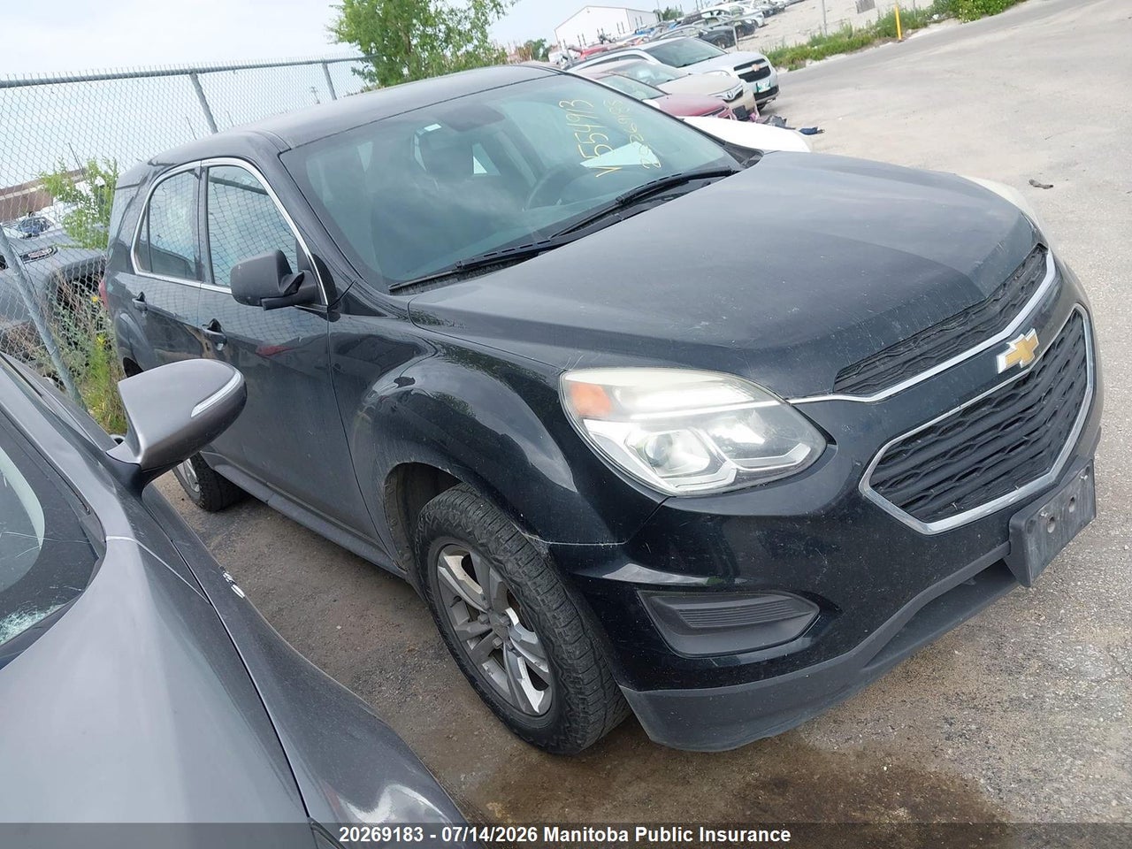 2GNALBEK6H1554913 · 2017 CHEVROLET EQUINOX LS