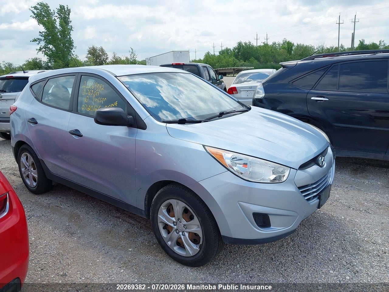 KM8JTCAC6AU063017 · 2010 HYUNDAI TUCSON GL