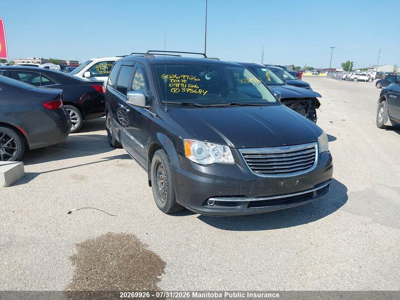 2C4RC1GG8CR375684 · 2012 CHRYSLER TOWN & COUNTRY LIMITED