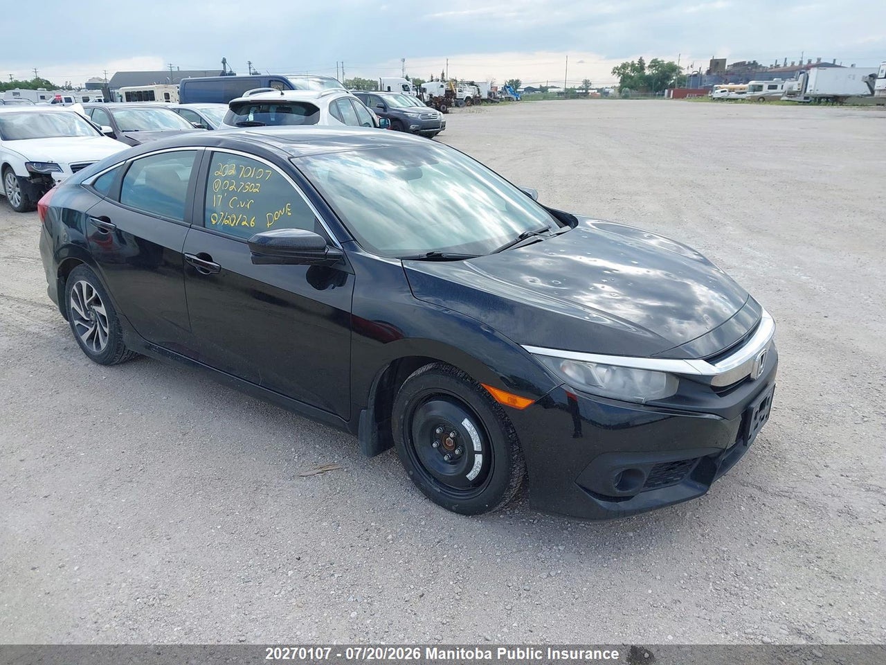 2HGFC2F8XHH027502 · 2017 HONDA CIVIC EX