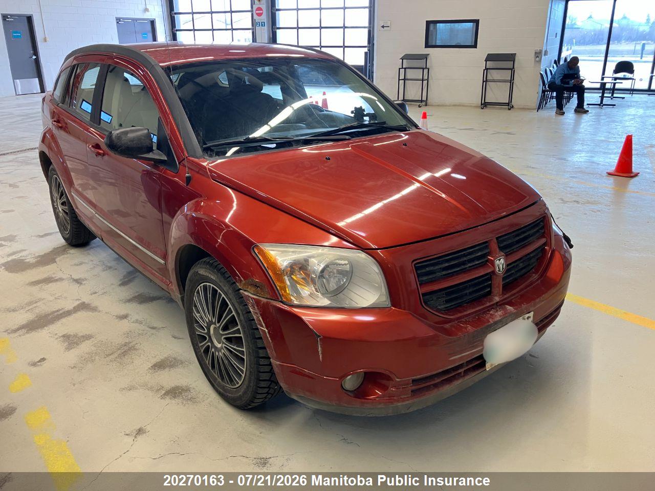 1B3HB48A09D111558 · 2009 DODGE CALIBER SE