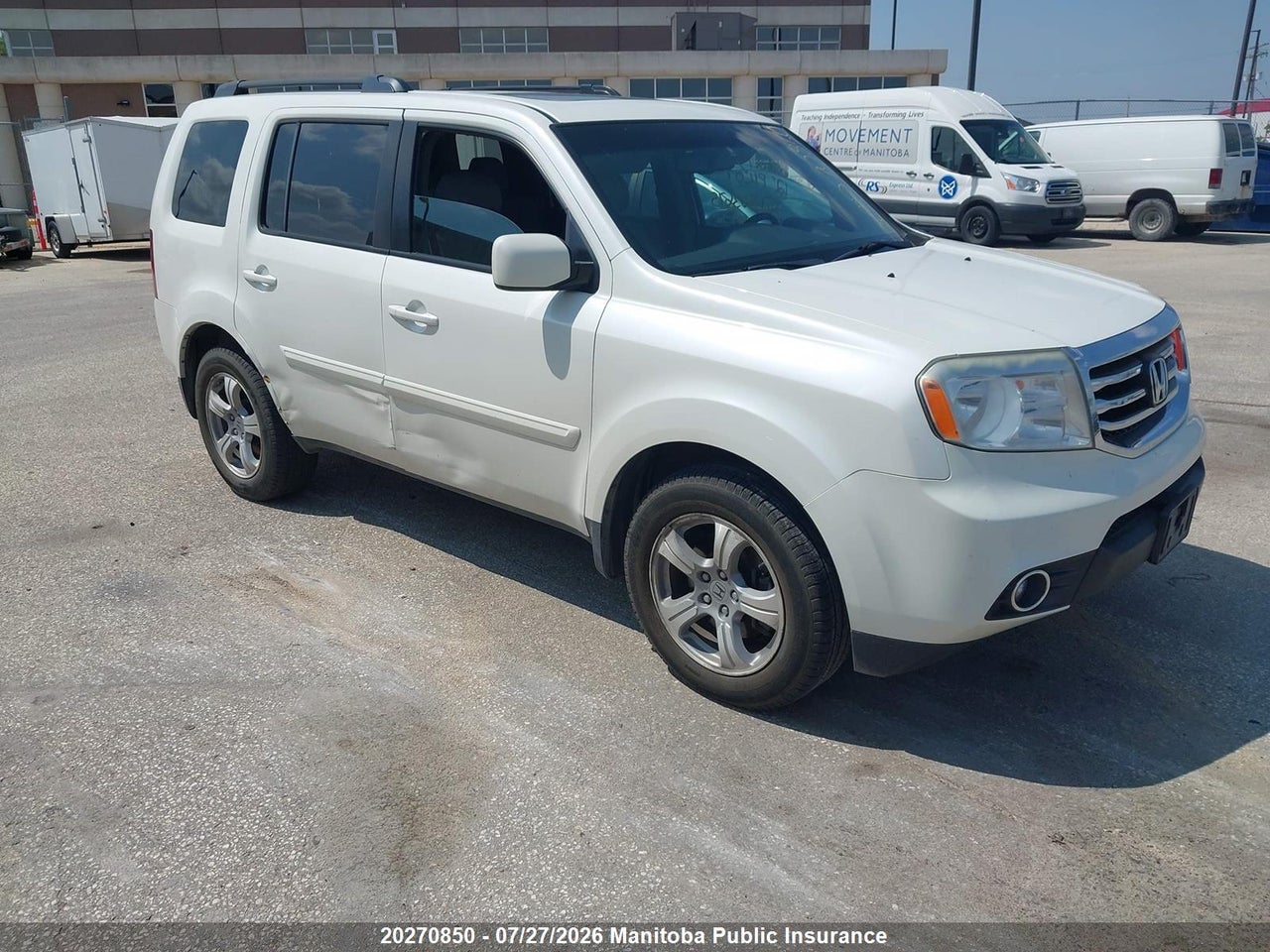 5FNYF4H56CB503675 · 2012 HONDA PILOT EX-L